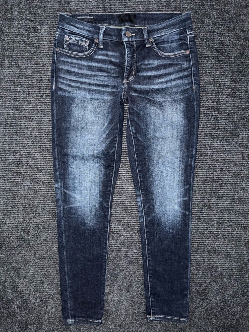 Buckle Black Fit No 53 Ankle Skinny Stretch Jeans Womens 29 x 27.5 Dark BBW3811A